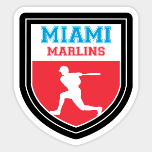 Miami Marlins Fans - MLB T-Shirt Sticker